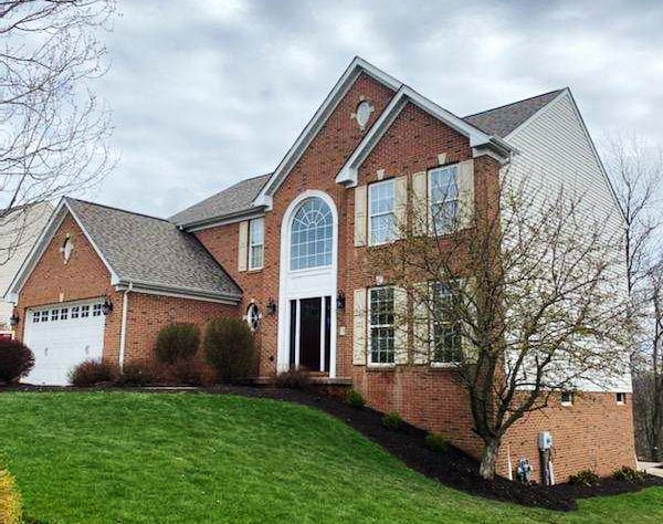 This house in Lincoln Place, PA was transformed into a beautiful property with an updated, new roof. Our roofers installed Landmark Pro shingles from CertainTeed. 