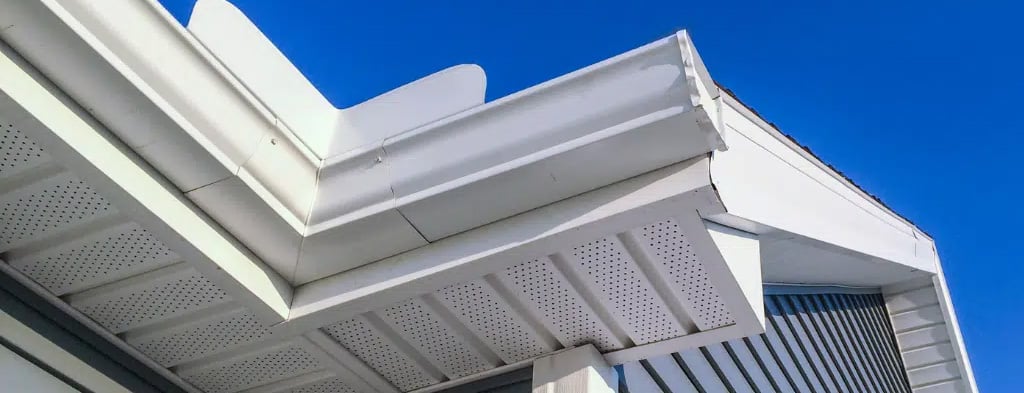 Knox Construction, We install seamless aluminum gutter systems manufactured on-site to meet the exact specifications of your home.