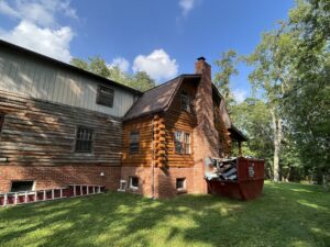 This house in McMurray, PA was transformed into a beautiful property with an updated, new roof. Our roofers installed Landmark Pro shingles from CertainTeed.