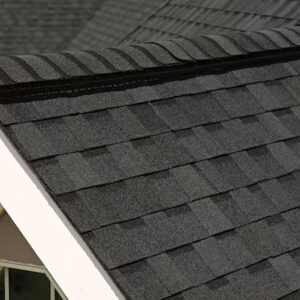 Cecil, PA Home CertainTeed Moire Black Shingles, Black Flashing