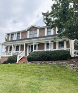 Cecil, PA Home CertainTeed Moire Black Shingles, Black Flashing