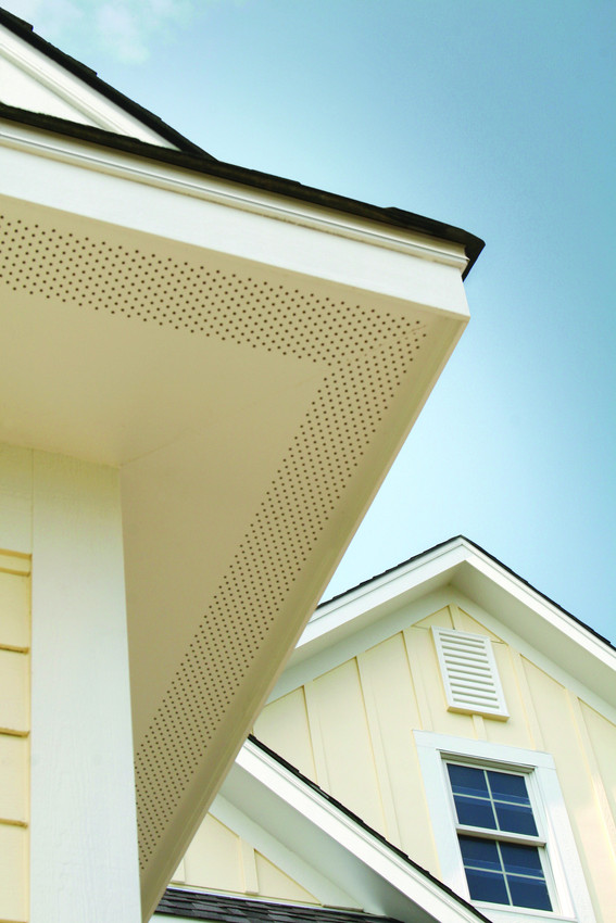 Our experienced team ensures a flawless installation process. We'll answer all your questions and guide you through choosing the perfect low-maintenance soffit and fascia for your home