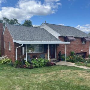 Canonsburg, PA CertainTeed Colonial Slate New Roof Project Canonsburg, PA CertainTeed Colonial Slate New Roof Project