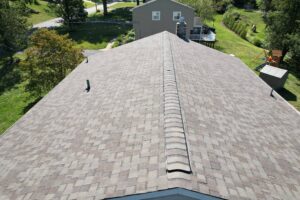 New roof by Knox's Construction using Pittsburgh, PA CertainTeed Landmark Weathered Wood shingles