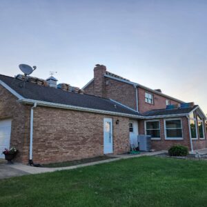 Knox's Construction McDonald, PA CertainTeed Landmark Georgetown Gray Shingles New Roof Project