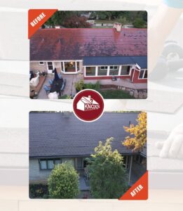 Venetia, PA CertainTeed Landmark Heather Blend Shingles New Roof Project