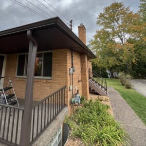Moon Township, PA Home Improvement: Musket Brown Soffit, Fascia, and Siding Upgrade