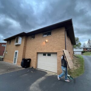 Moon Township, PA Home Improvement: Musket Brown Soffit, Fascia, and Siding Upgrade