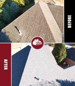 McMurray, PA CertainTeed Landmark Pewter shingles