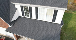 Protect your Canonsburg home with a durable new roof. CertainTeed Landmark Black Moire shingles offer lasting performance. Call Knox Construction for a free estimate!