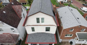 Pittsburgh Home Gets Full Exterior Protection with CertainTeed Pewter Shingles and Silicone-Sealed Gutters Pittsburgh Home Gets Full Exterior Protection with CertainTeed Pewter Shingles and Silicone-Sealed Gutters
