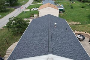 CertainTeed Black Moire Roof Installation in South Park, Pennsylvania