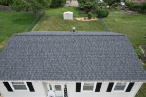 CertainTeed Black Moire Roof Installation in South Park, Pennsylvania