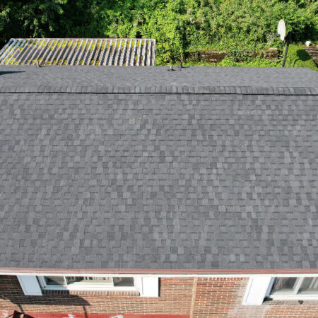 CertainTeed Black Moire Shingles Enhance This Pittsburgh Home