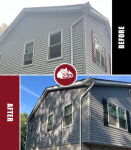 Full Exterior Remodel in McDonald, PA Featuring New Siding and Trim